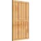Ekena Millwork Framed Board-n-Batten Shutters, Rough Sawn Western Red Cedar, 32 1/4W x 53H, PR RBF06S32X053RWR - alternate 3